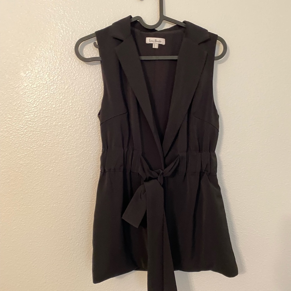LOVEBONITO BLACK VEST